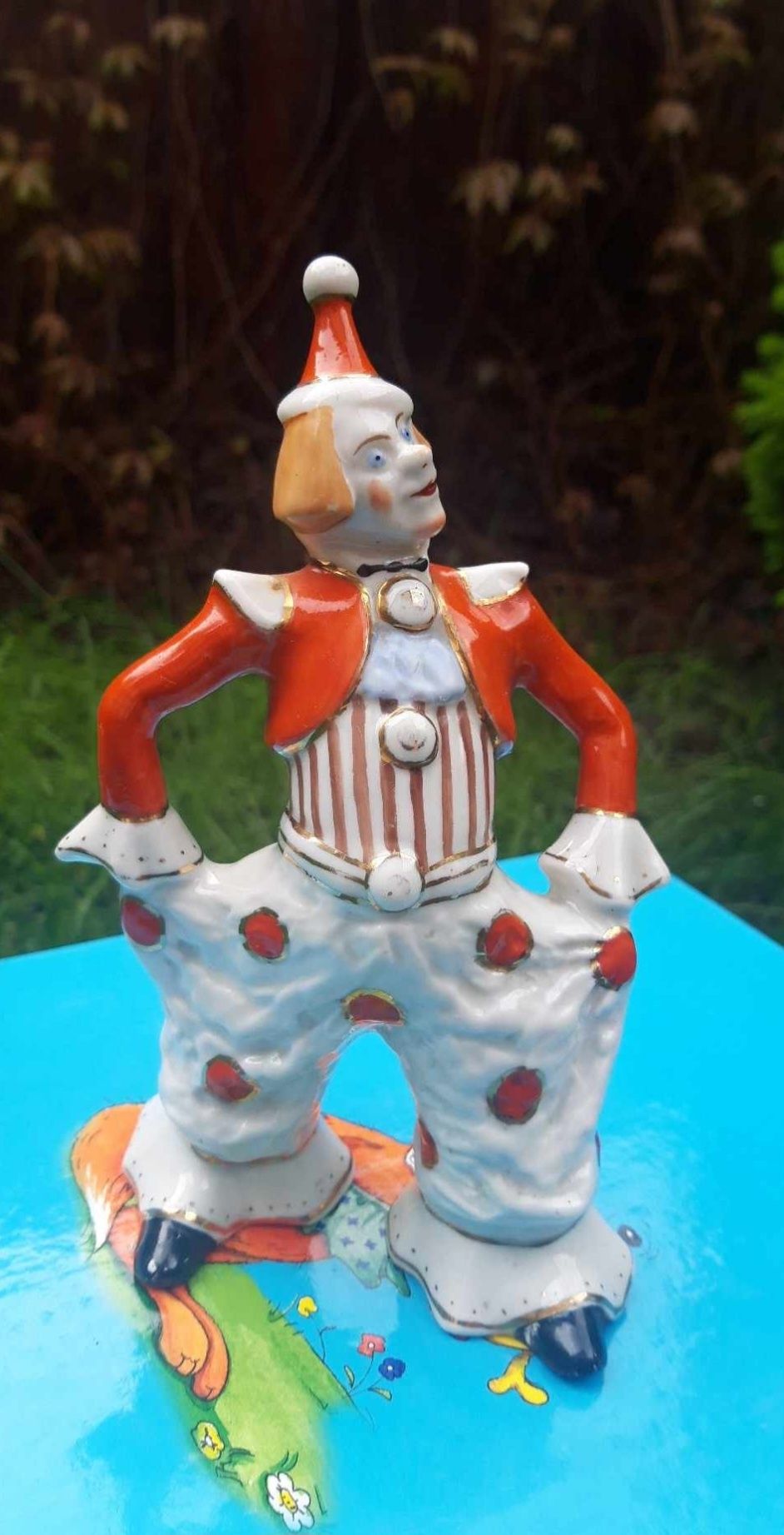 Рідкісна порцелянова статуєтка Клоун