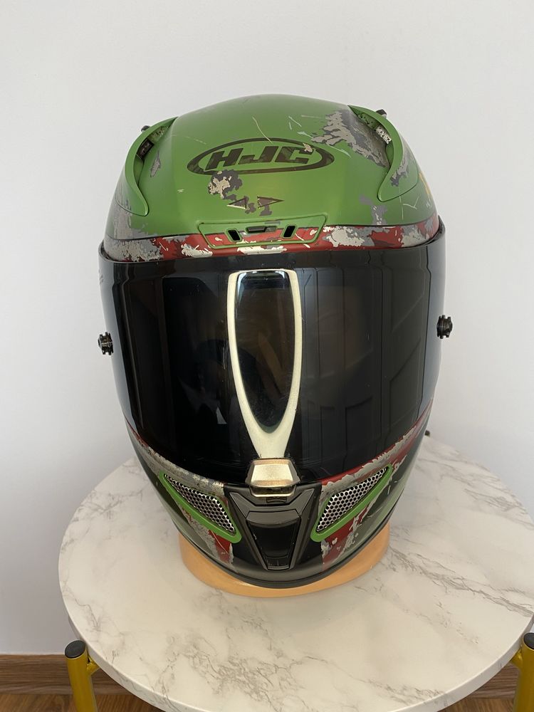 Kask HJC RPHA-11 L Boba Fett Star Wars Limitowana Edycja Motocyklowy