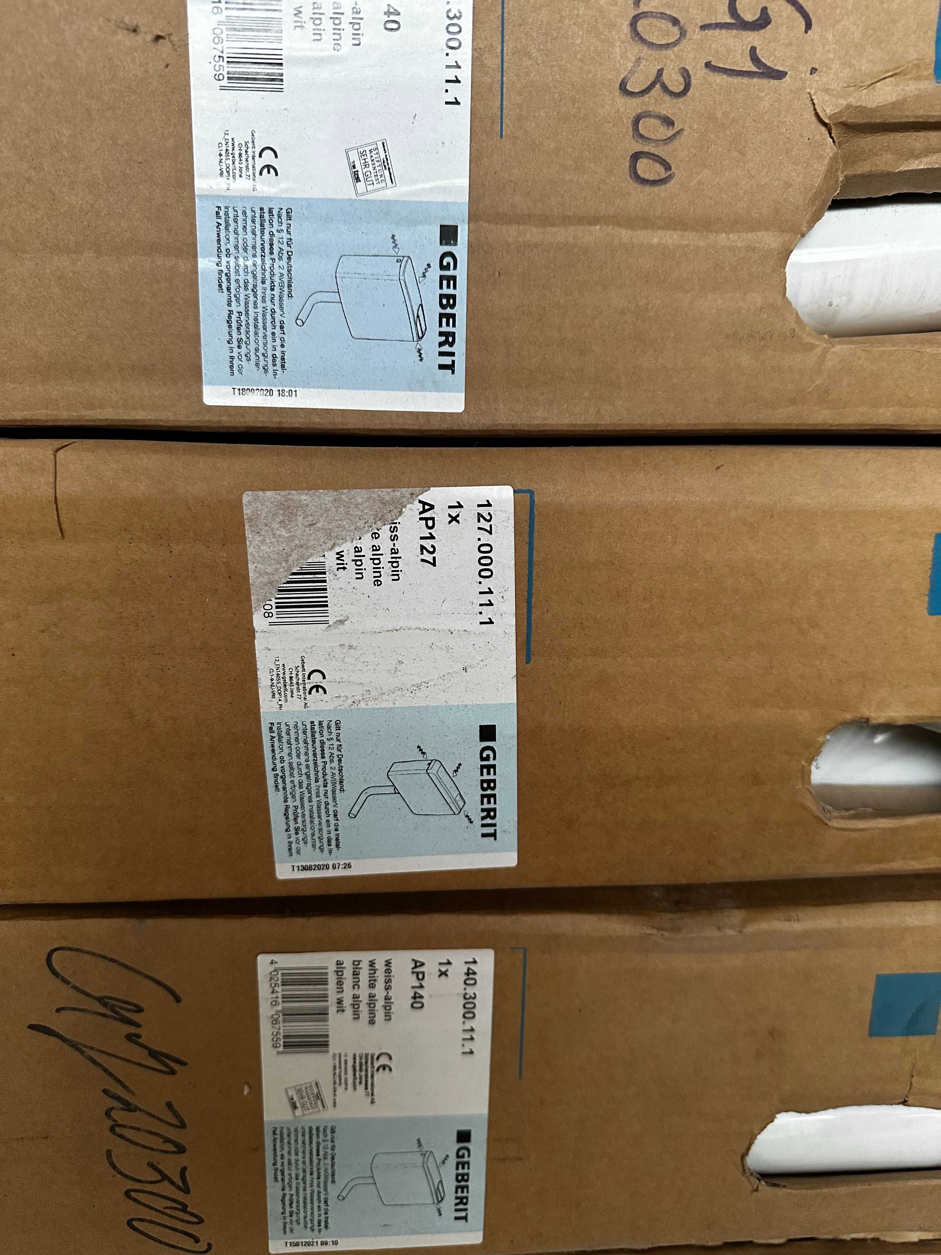 Geberit 140.300.11.1_Geberit 127.000.11.1 _ Spłuczka natynkowa_NOWE