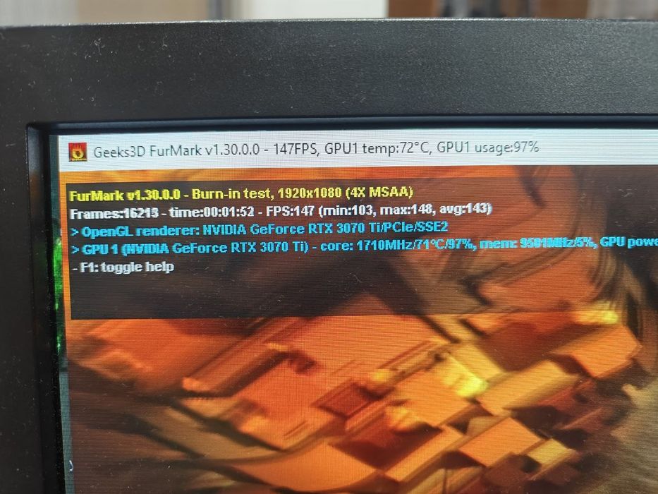 Видеокарта RTX 3070 TI 8 GB GDDR6X