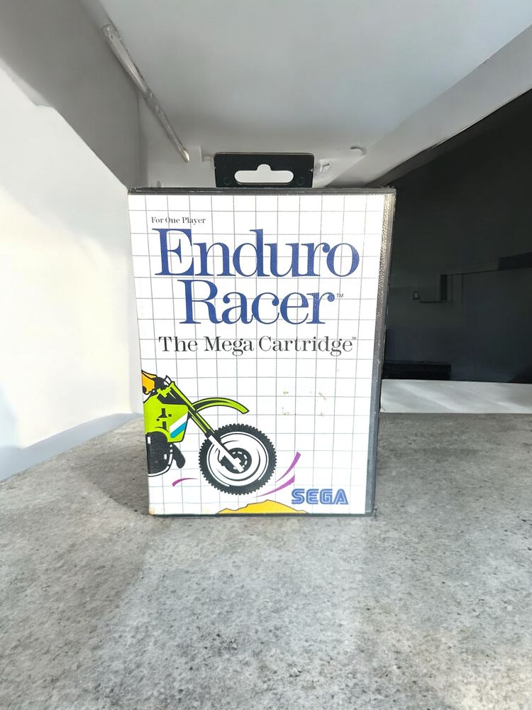 Sega Master System Enduro Racer Game