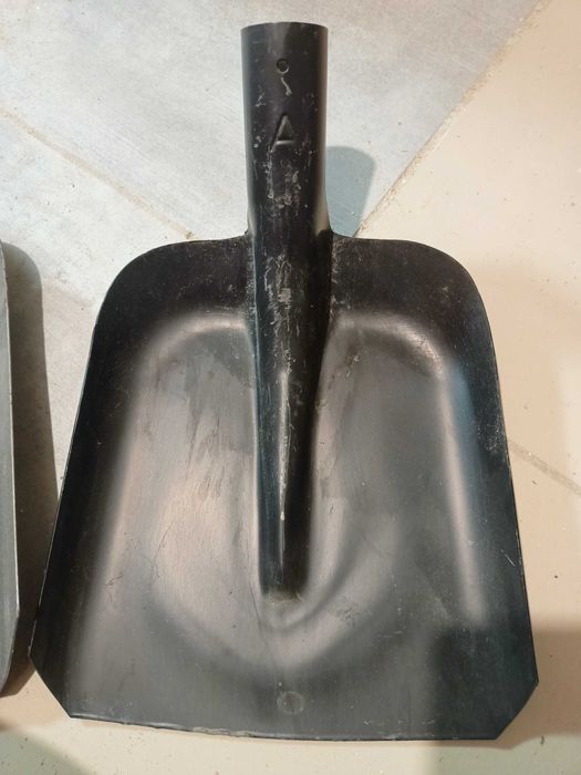 Лопата совкова, штикова д/городу, нержавєйка, без держака