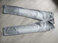 Spódnie jeansowe 134 dziewczęce szare