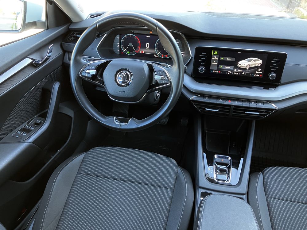 Skoda Octavia 4 2.0 TDI 150KM DSG 2021r Virtual kokpit LED Biała Perła