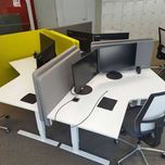 Офісні меблі, дивани, столи ISKU, EFG для 50-60 осіб.