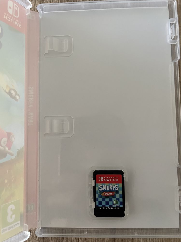Smerfy kart nintendo switch