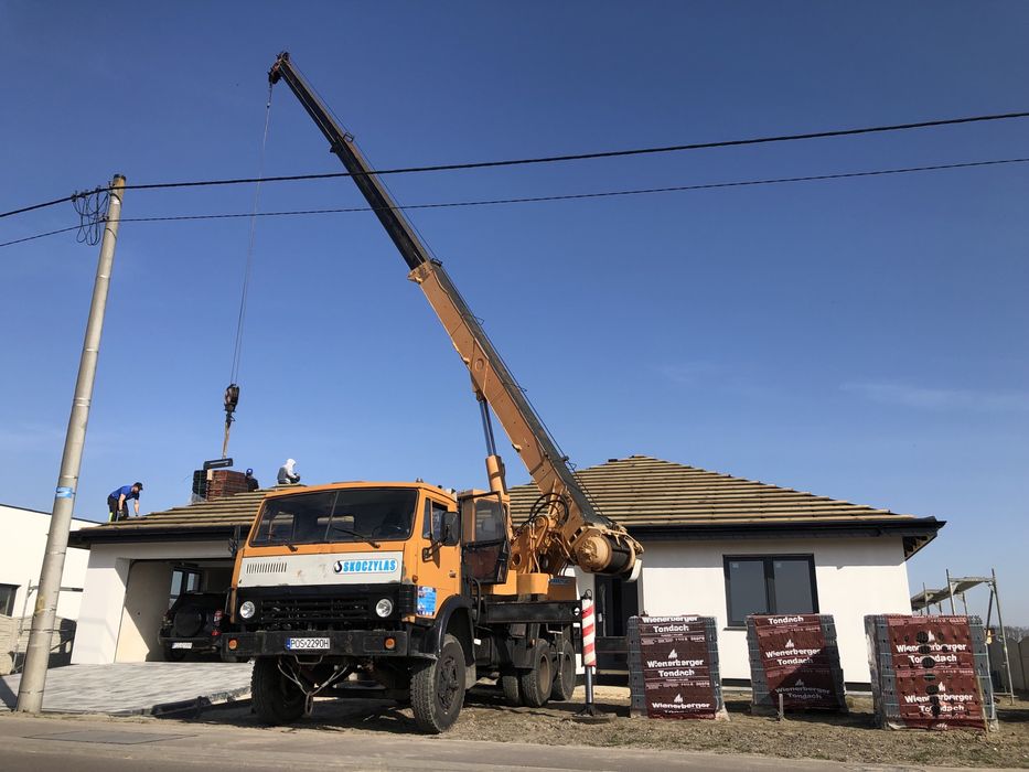 Dźwig samojezdny Kamaz 18T hds bocian żuraw bumar fablok