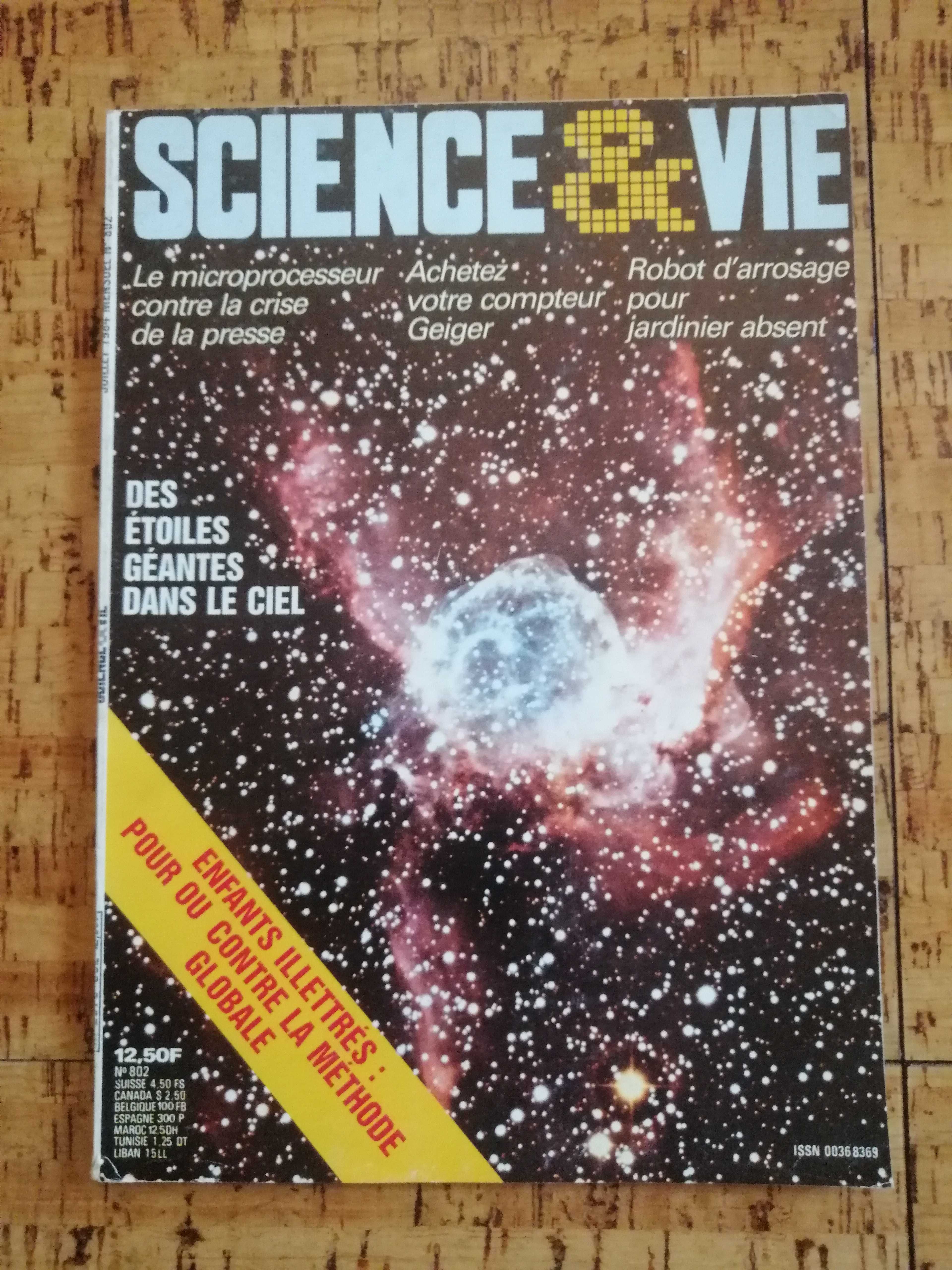 Science&Vie | Avril a Décembre | 1984