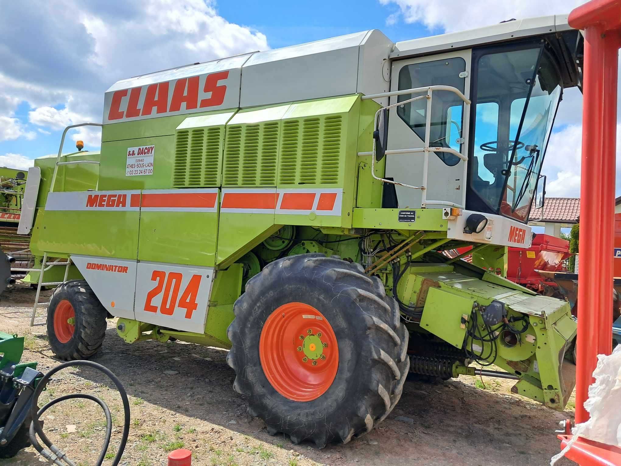 Claas Dominator Mega 204 Mercedes Hydrostat Sprowadzony 94Rok Zadbany