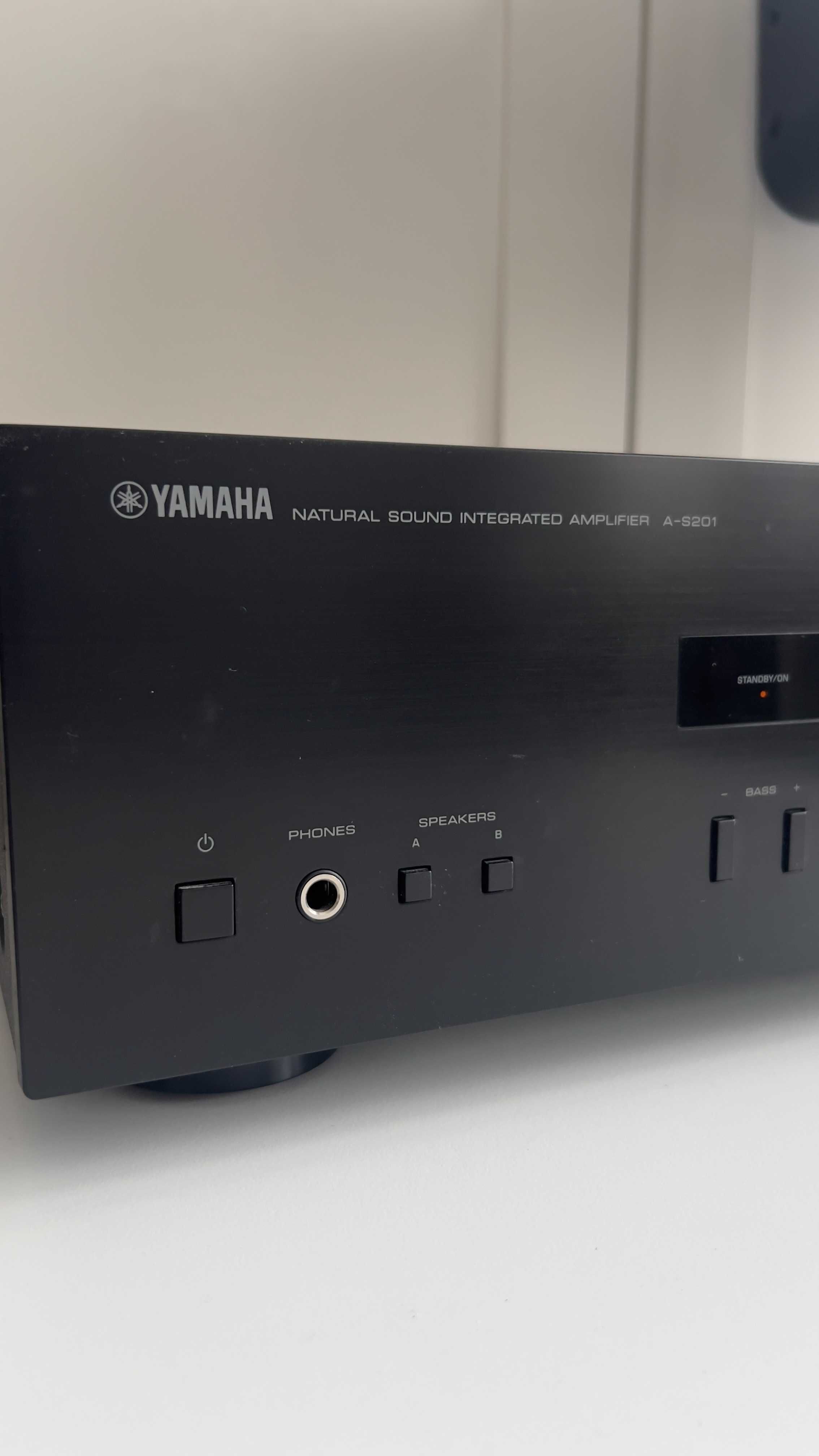 Yamaha A-S201 without remote control