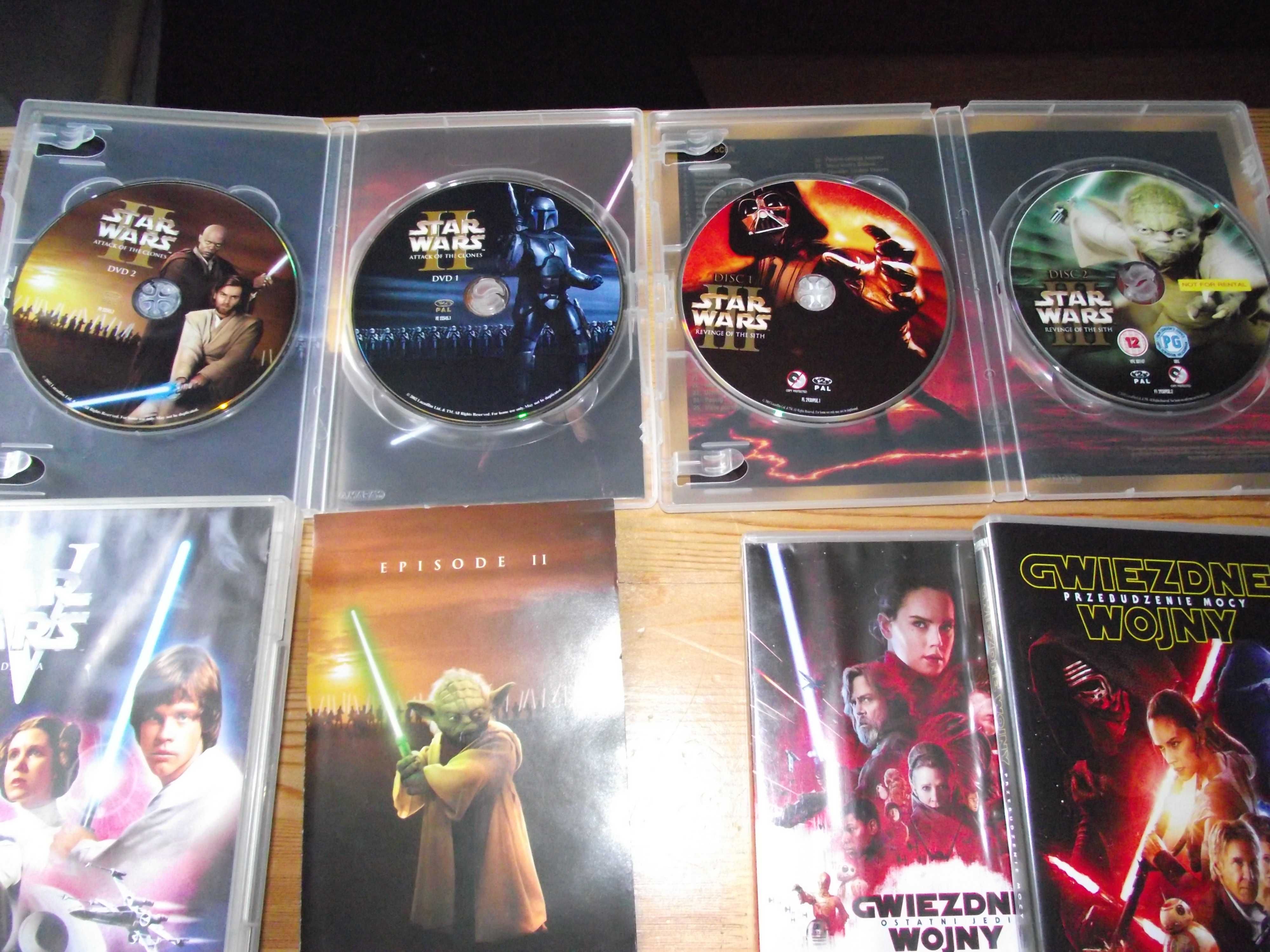 Star wars kolekcja filmów dvd