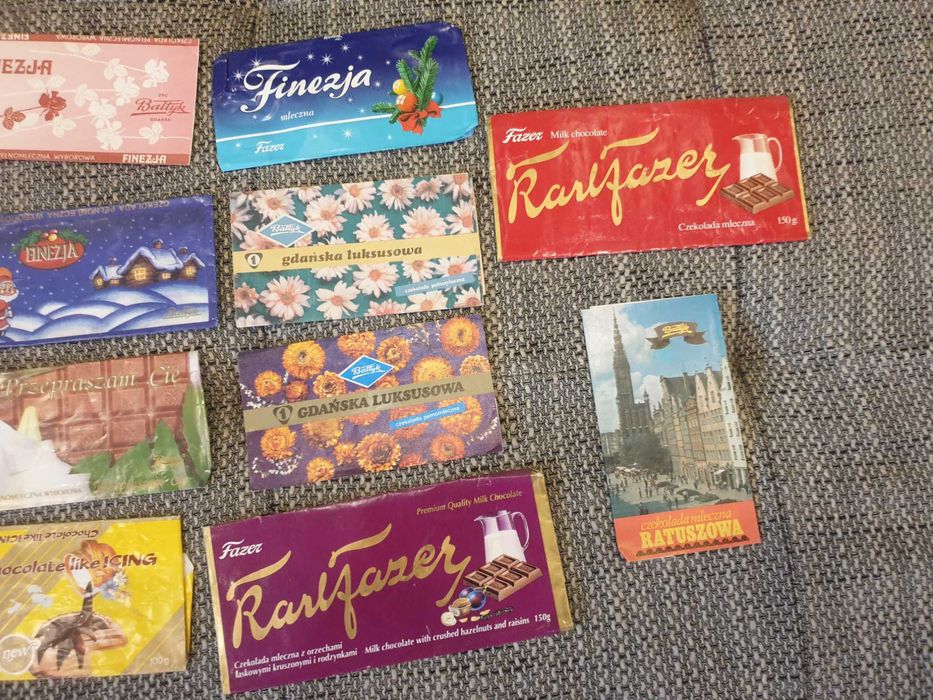 Kolekcja czekolad Fazer