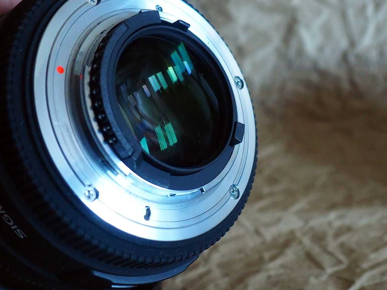 Obiektyw Sigma 50mm f1.4 EX DG HSM.