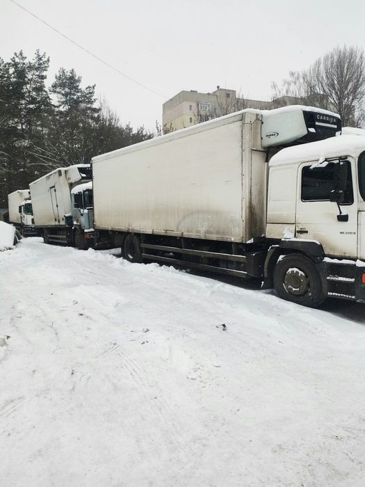 Будка рефрежиратор Ман рабочие