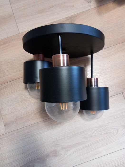 Lampa sufitowa żyrandol + żarówki