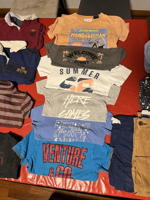 Lote (F) Conjunto peças Roupa Criança 4-5 anos