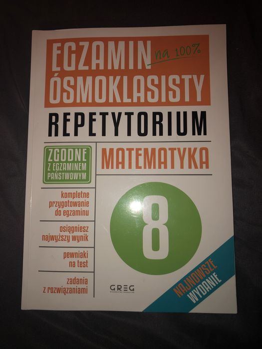 Egzamin Ósmoklasisty Repetytorium MATEMATYKA