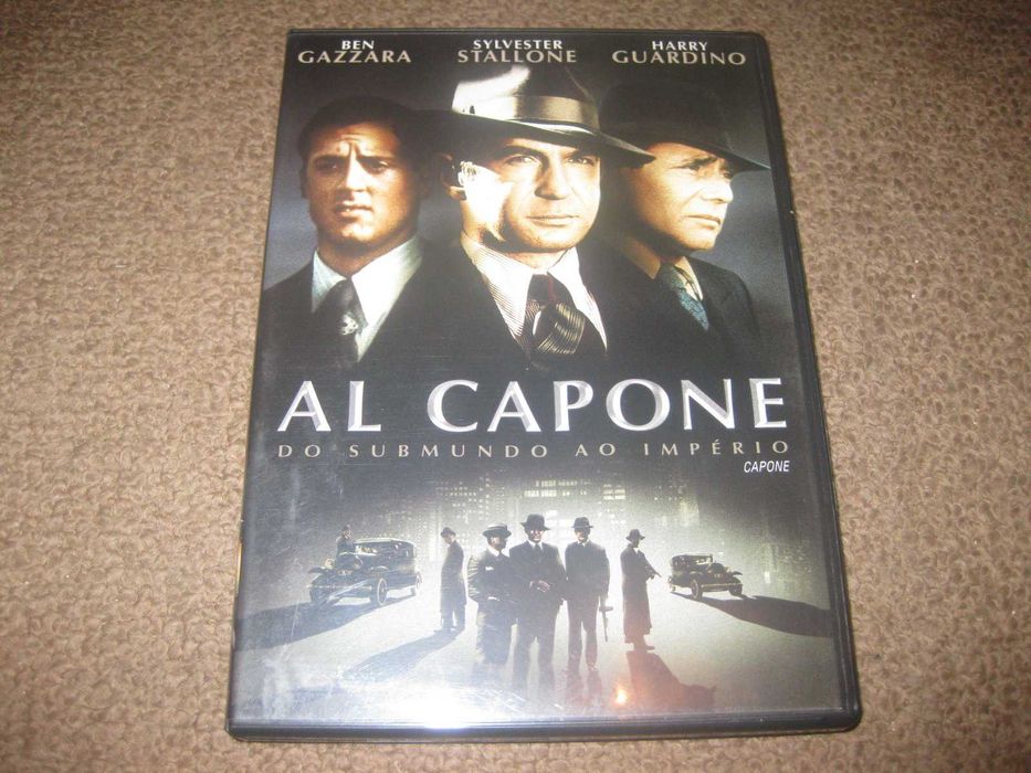 DVD "Al Capone" com Sylvester Stallone