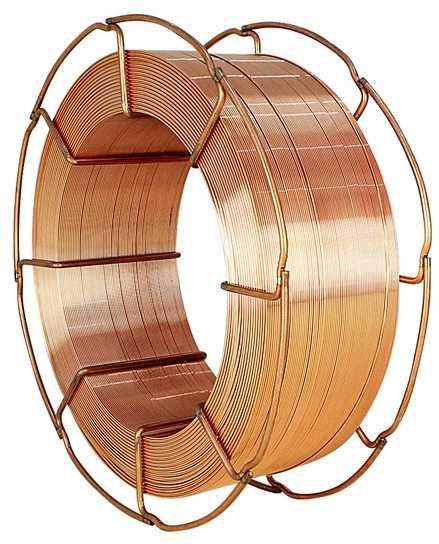 Drut spawalniczy G3Si1 0,80 mm 15kg Metalurgia SG2 - MIG/MAG