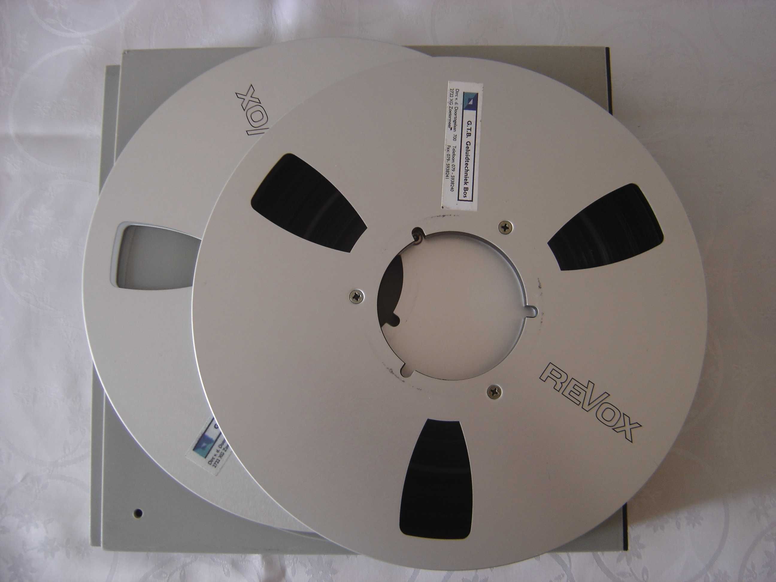 Revox A77 magnetofon szpulowy, zestaw