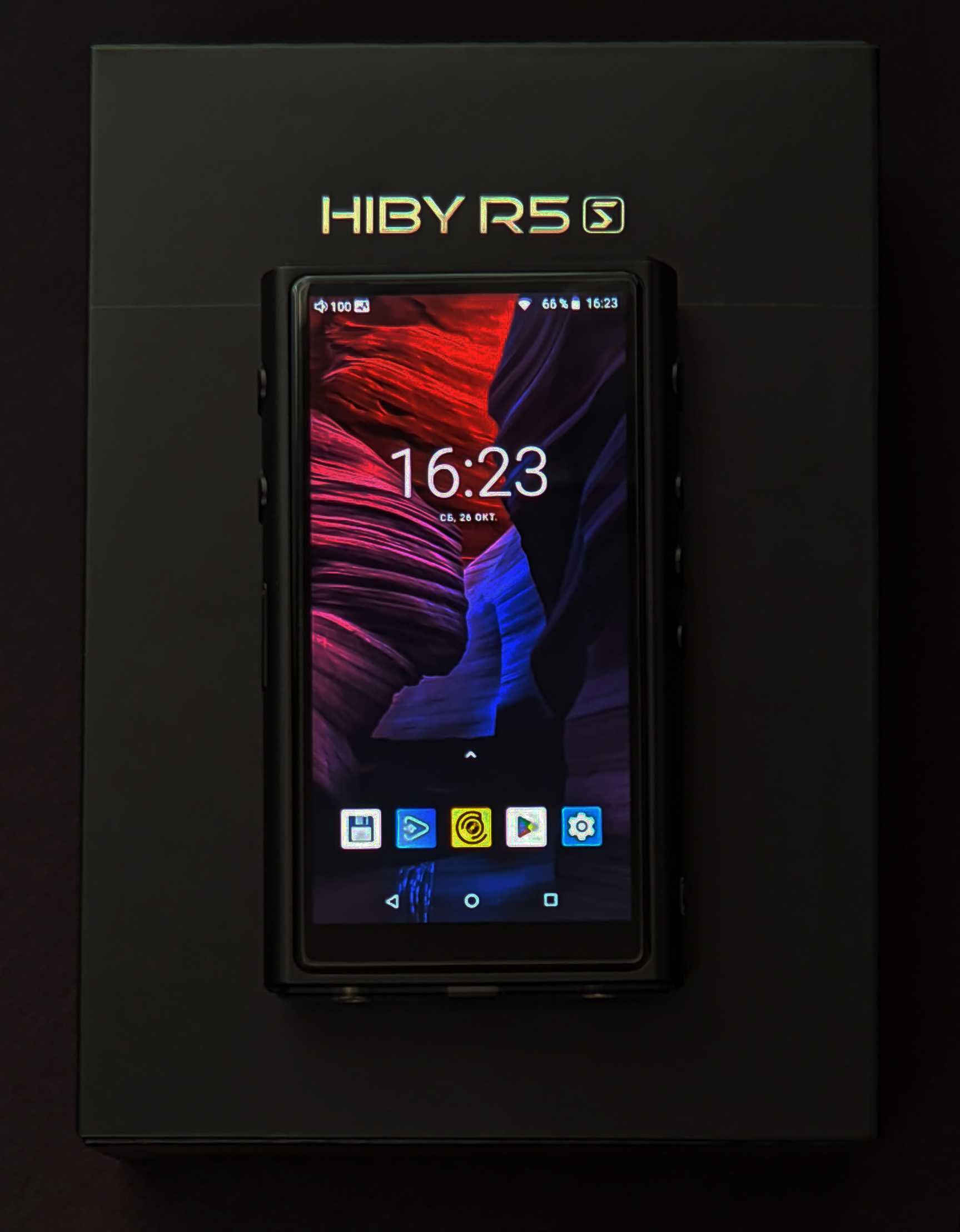 Hi-Fi аудиоплеер Hiby R5 Saber Black