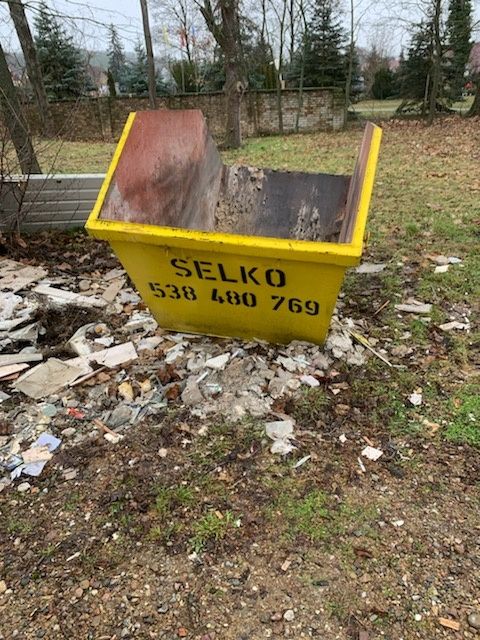 NAJLEPSZA OFERTA i JAKOŚĆ Kontenery wywóz gruzu odpadów śmieci remonty