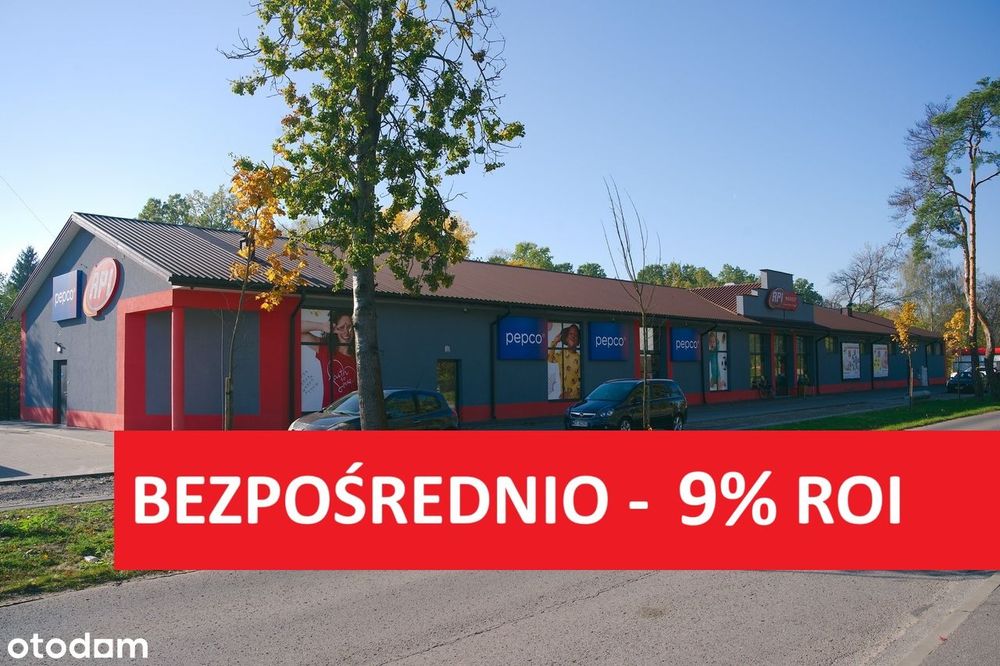 Park Handlowy w 100% wynajęty (Pepco, API Market), ROI 8,7%, Okazja!!