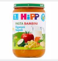 8x 250g Hipp Pasta Bambini Rigatoni Napoli