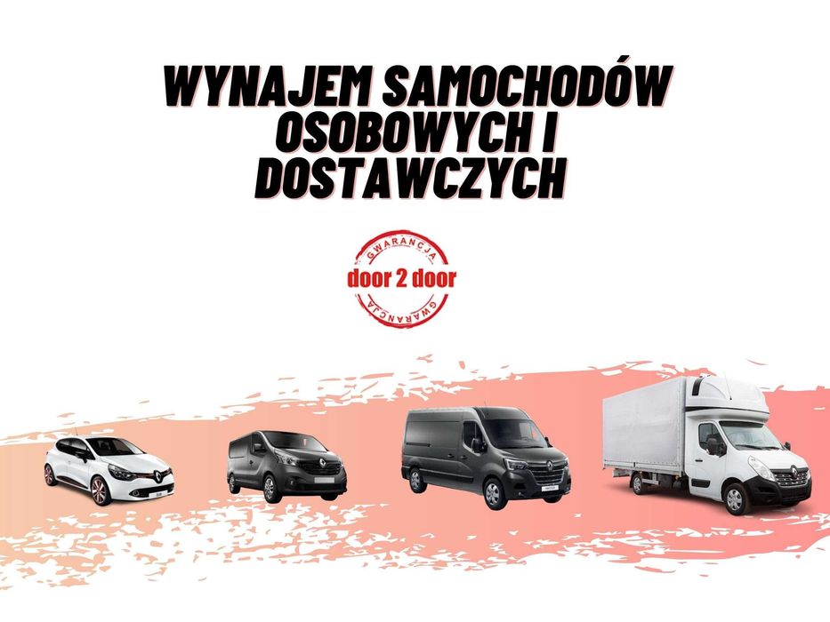 Wypożyczalnia/ bezpłatna wycena/osobowe Busy Blaszaki Plandeki - NOWE