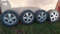 4 x koła 16" Hyundai Tucson 1 felgi alu 5x114,3 opony zimowe Kleber, s