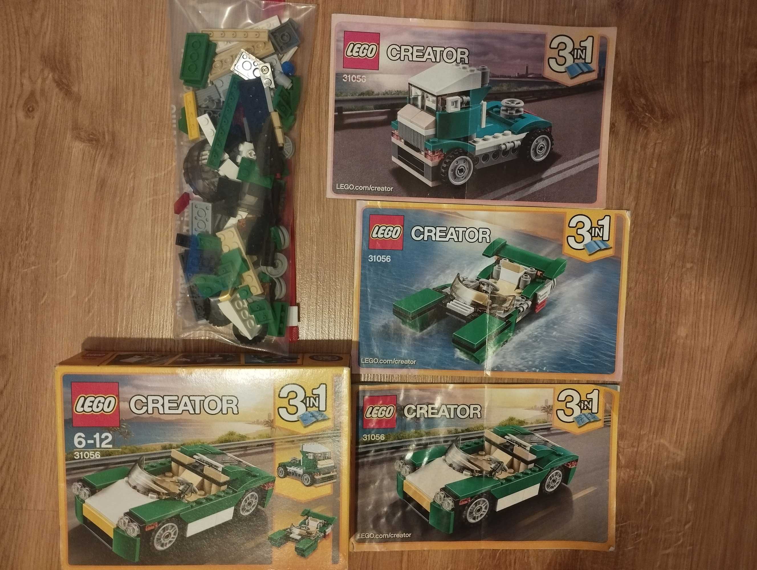 LEGO Creator 31056 - 3 w 1 Zielony Krążownik