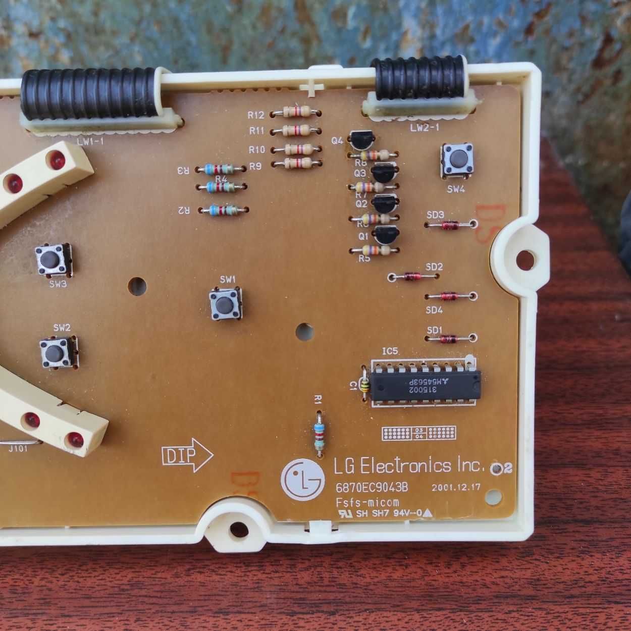 Модуль управления стиральной машины LG 6870EC9043B