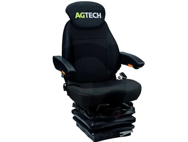 Siedzenie materiałowe fotel do ciągnika komfortowe regulowane AGTECH