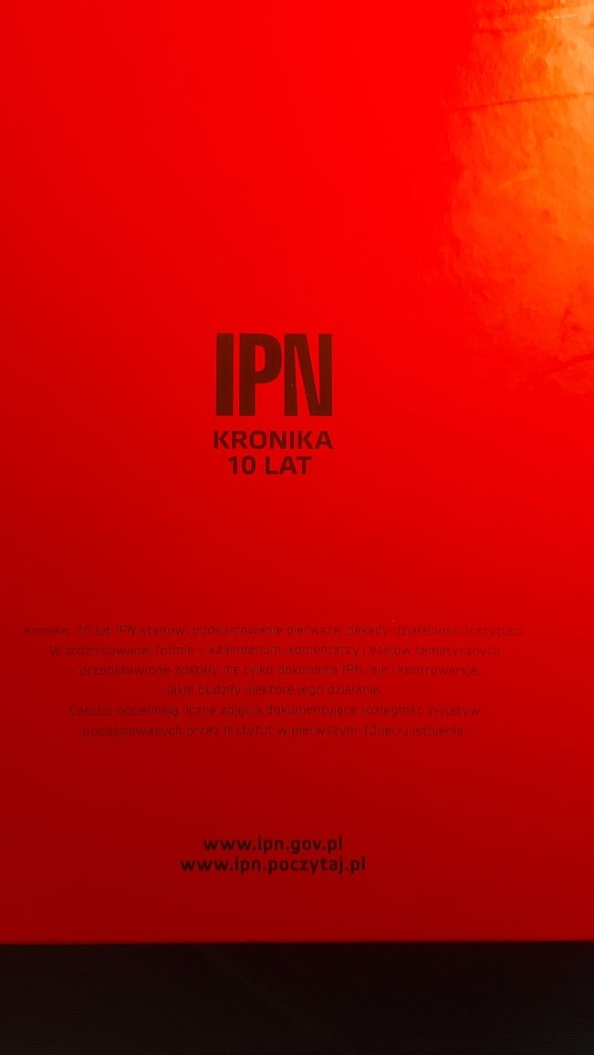 Kronika 10 lat IPN