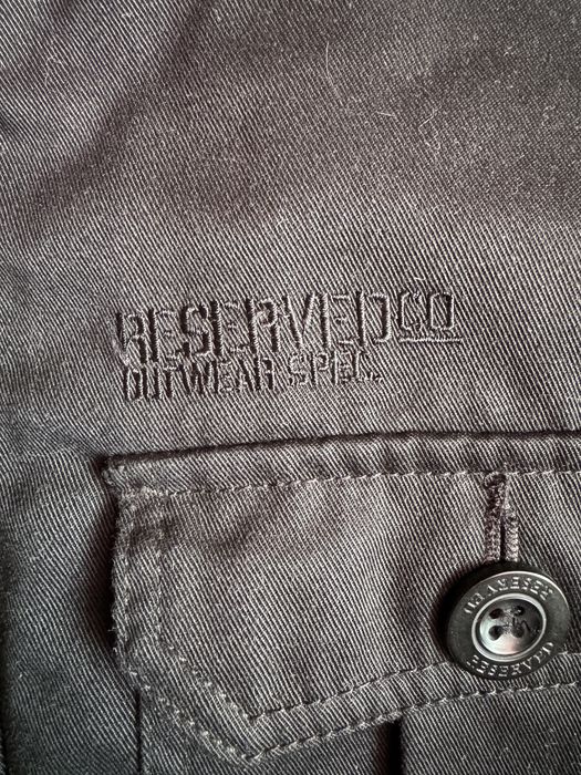 Lekka kurtka męska Reserved rozm. L czarna militarna miejska kieszenie