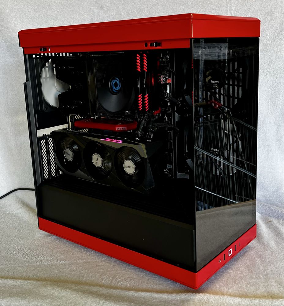 Komputer GAMINGOWY RYZEN/MSI Gaming/RTX 3070/1TB M.2/48GB/HYTE Y40/W11