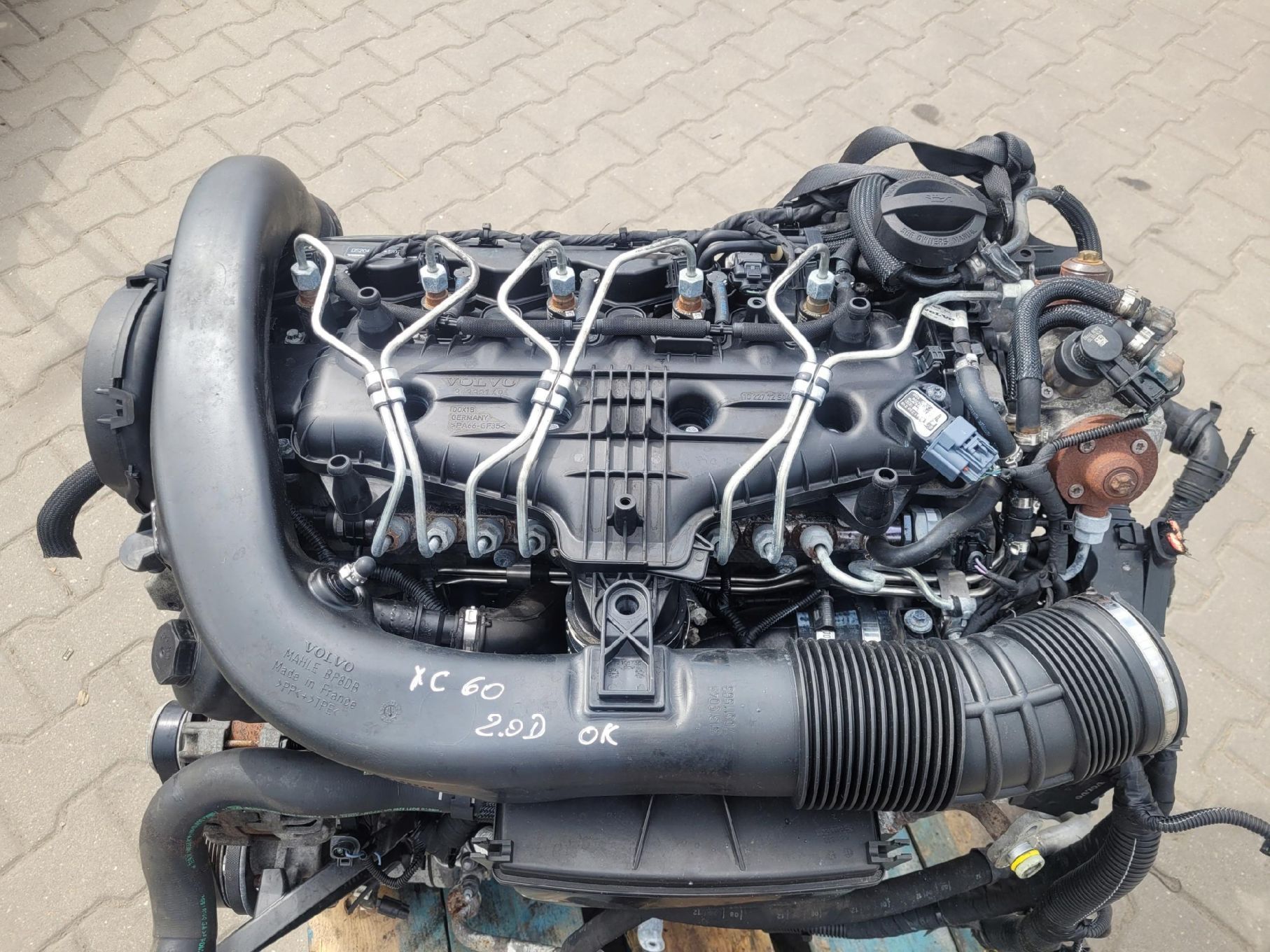 SILNIK 2.0 DIESEL D5204T7 VOLVO S80 XC60 V70 III V40 V60 KPL