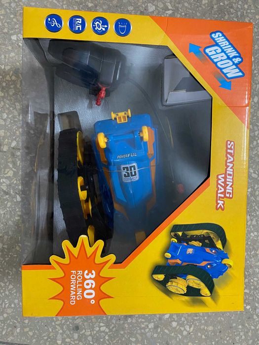 Трюковая машинка на радиоуправлении, tumble tank car