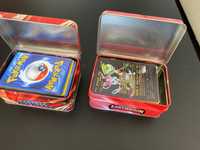 Karty Pokemon - Dużo - Różne - w tym "czarna seria" + 2 Pudełka