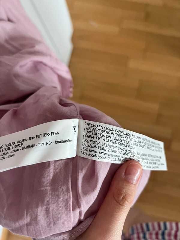 Różowa sukienka Massimo Dutti XS-S