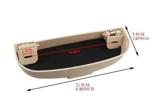 Caixa suporte Óculos Sol para Carro