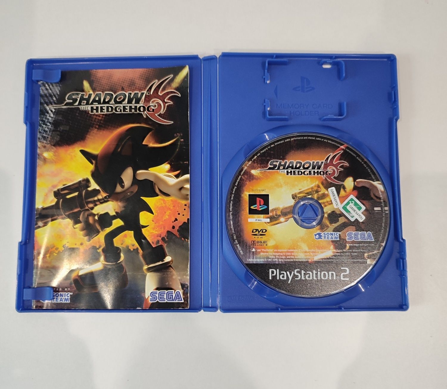 Shadow the Hedgehog PS2 unikat