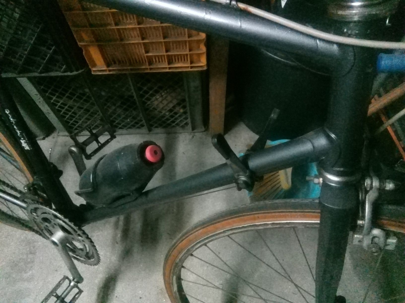 Bicicleta estrada roda 28, quadro m de adulto.