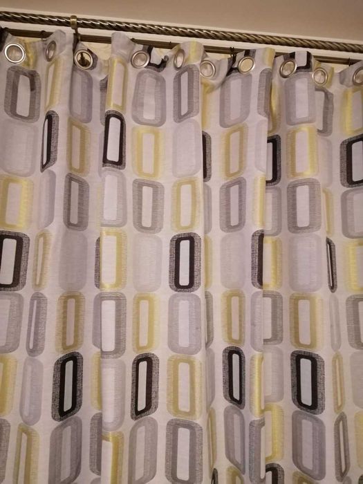 Шторы комплект из 2-х штук на люверсах