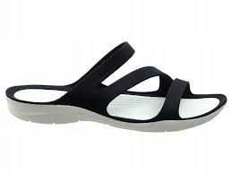 Klapki Crocs Swiftwater czarne 34/35
