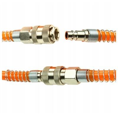 Wąż pneumatyczny spiralny 6x8mm 15m PE