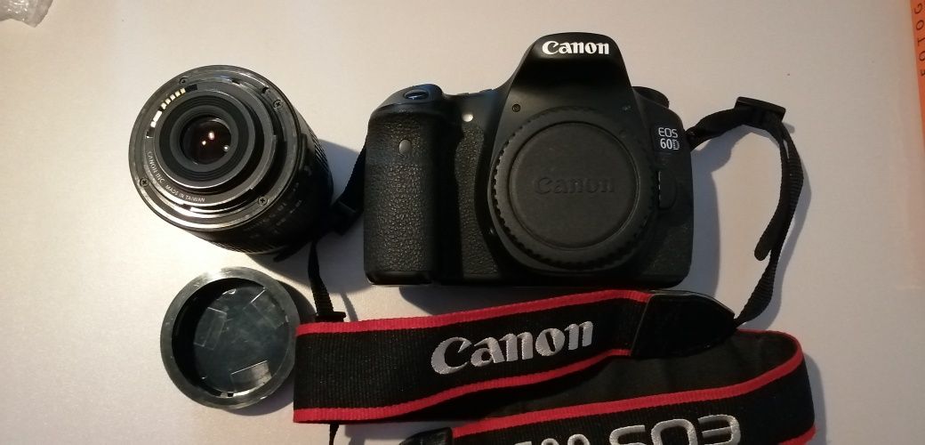 Canon 60d com lente 18 55