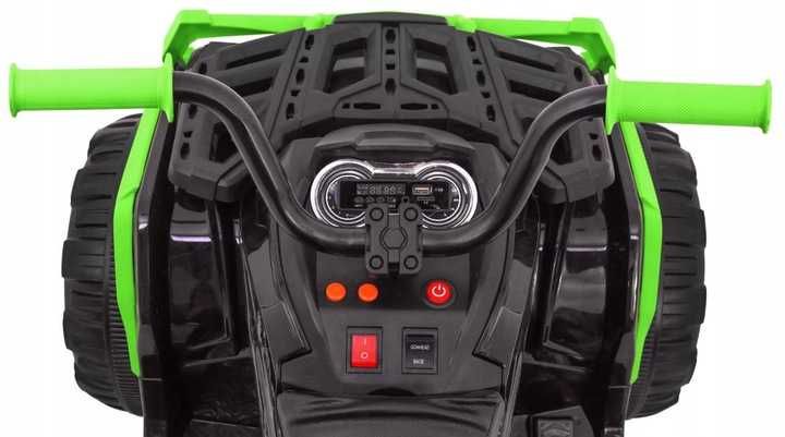 DUŻY MOCNY QUAD ATV kład dla dzieci na akumulator + koła EVA +LED