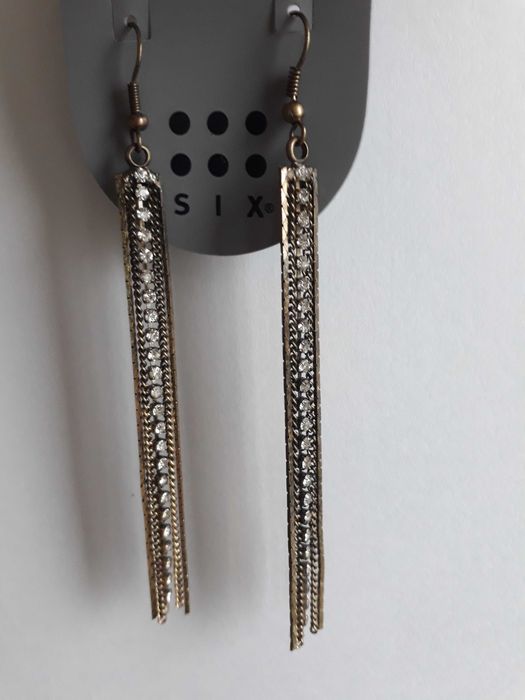 Kolczyki - nowe, "six"