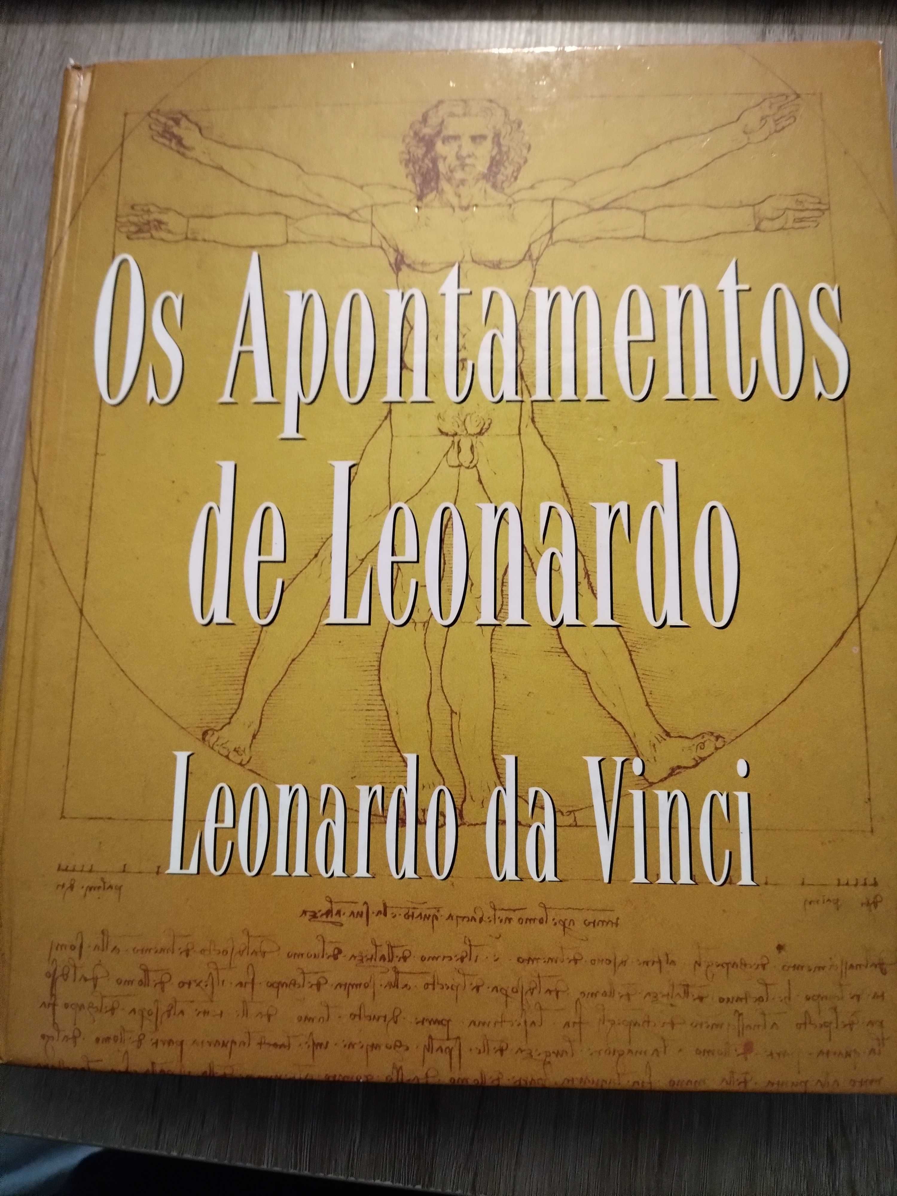 Vendo Livro Apontamentos de Leonardo Da Vinci